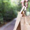 Reli. Paper Grocery Bags w/Handles (100 Pcs, Bulk)(12"x7"x14") Large Paper Grocery Bags, Shopping Bags w/Handles - Heavy Duty 57 Lbs Basis - Takeout/To Go Bags, Retail Bags, Brown Kraft Paper Bags - Image 4