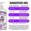 Liquid Glucosamine for Dogs Bacon Flavour with Chondroitin, MSM & Hyaluronic Acid K9 Supplement Hip and Joint Formula Advanced Mobility Joint Pain Relief Senior Advanced Supplement for All Breeds - Image 4