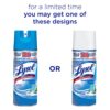 Lysol Disinfectant Spray, Sanitizing and Antibacterial Spray, For Disinfecting and Deodorizing, Spring Waterfall, 12.5 Fl Oz, (Packaging May Vary) - Image 2